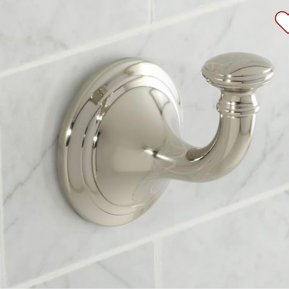 Restoration Hardware Pottery Barn Mercer Chrome Hook NIP - Picture 2 of 2